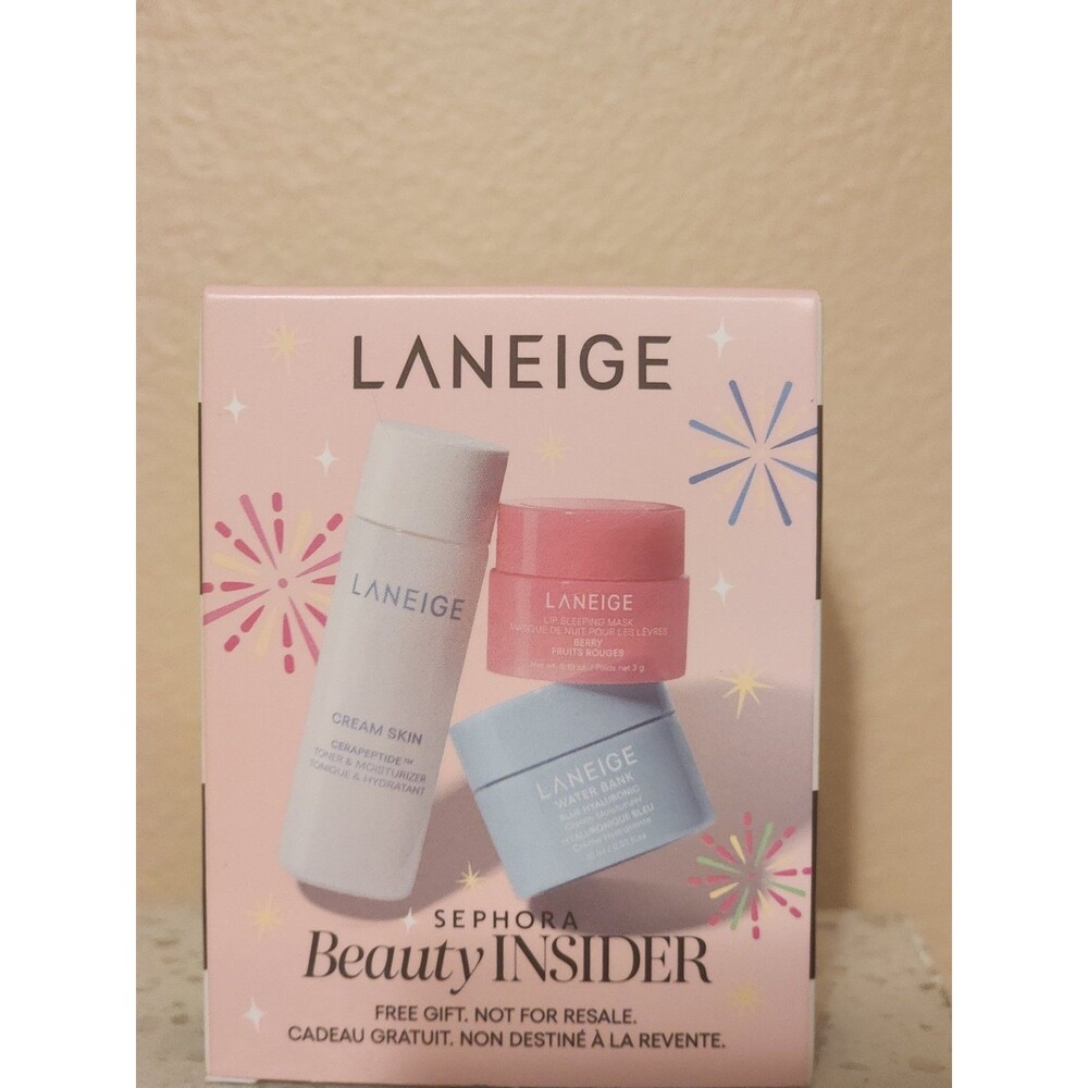 Laneige Sephora Beauty Insider Set -3 pc NIB